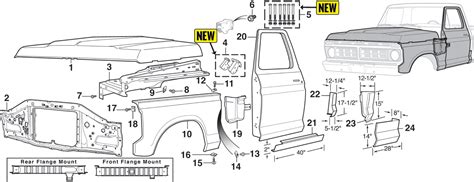 lmc truck sheet metal quality|Front Steel Body Parts .